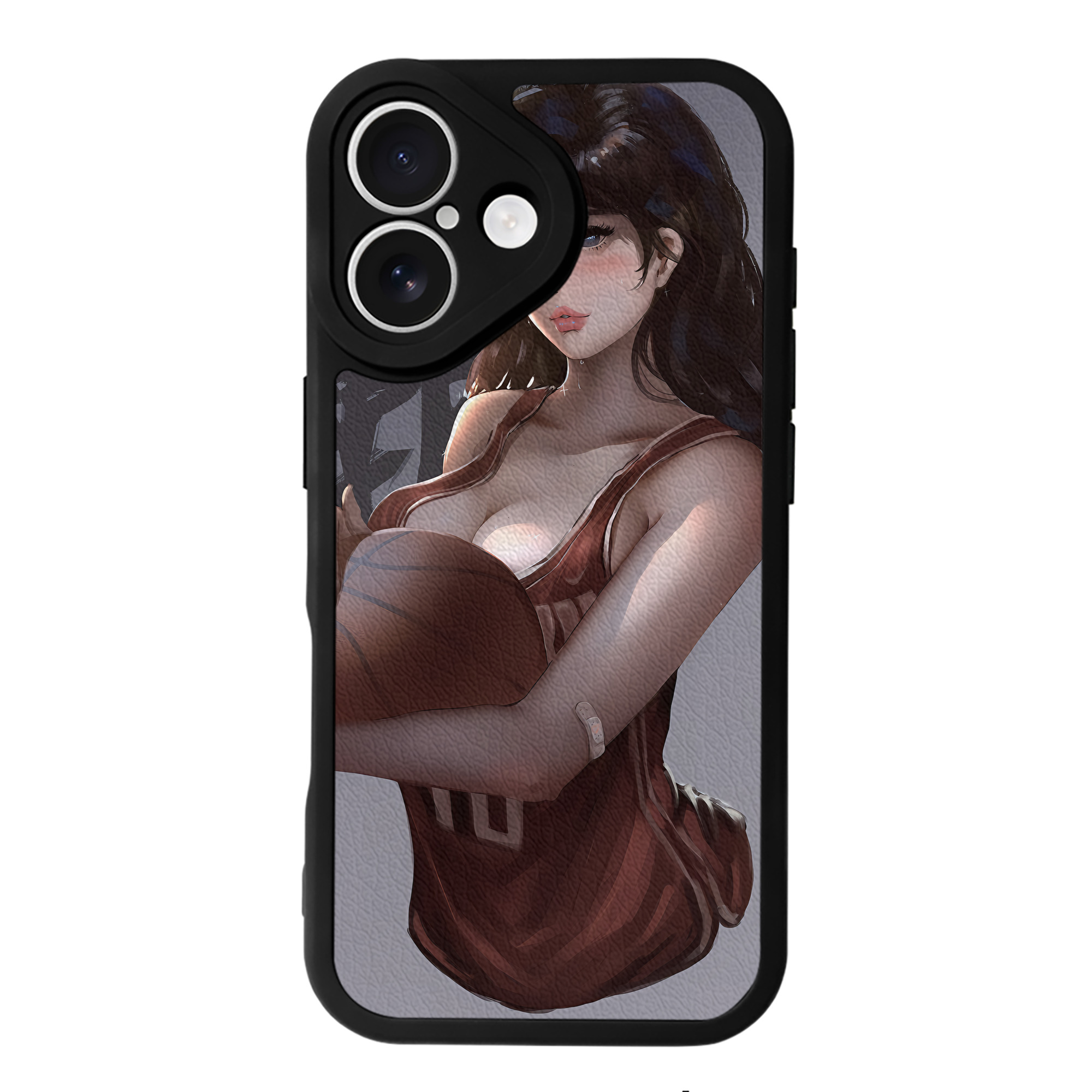 （画像用） SLAM DUNK／スラムダンク 【iPhone 16シリーズ対応】シリコンスマホケース（レザー調） 材質：シリコン